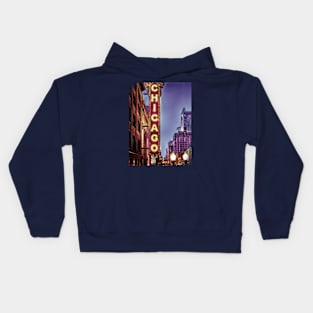 Chicago Sunset Kids Hoodie